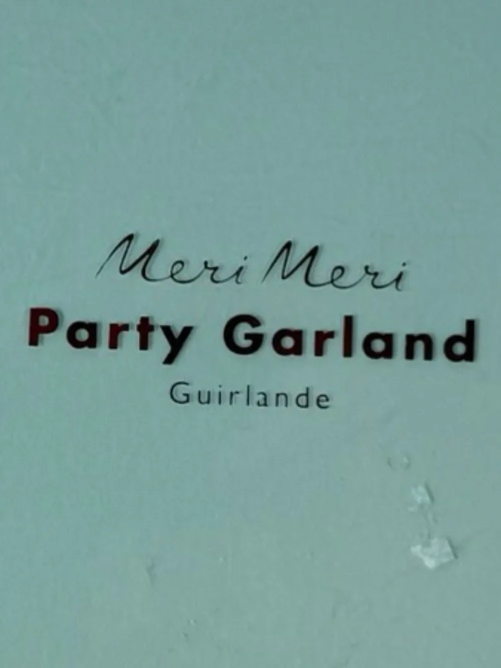 Meri Meri Party Garland Dinosaur Jurassic Park Theme - BIRTHDAY PARTIES, FUN!